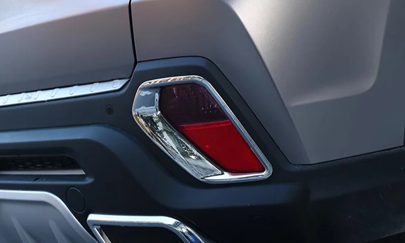 2 шт. ABS хромированный передний задний отражатель противотуманная фара крышка