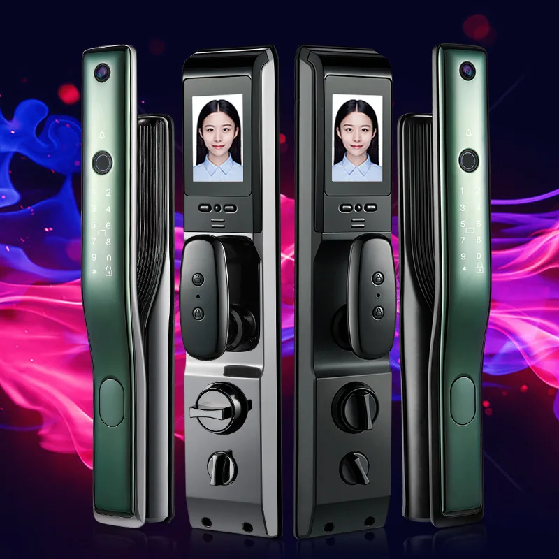 

Fingerprint Lock Automatic Anti-theft Door Smart Locks Zinc Alloy Electronic Lock Remote Capture Password Door Locks