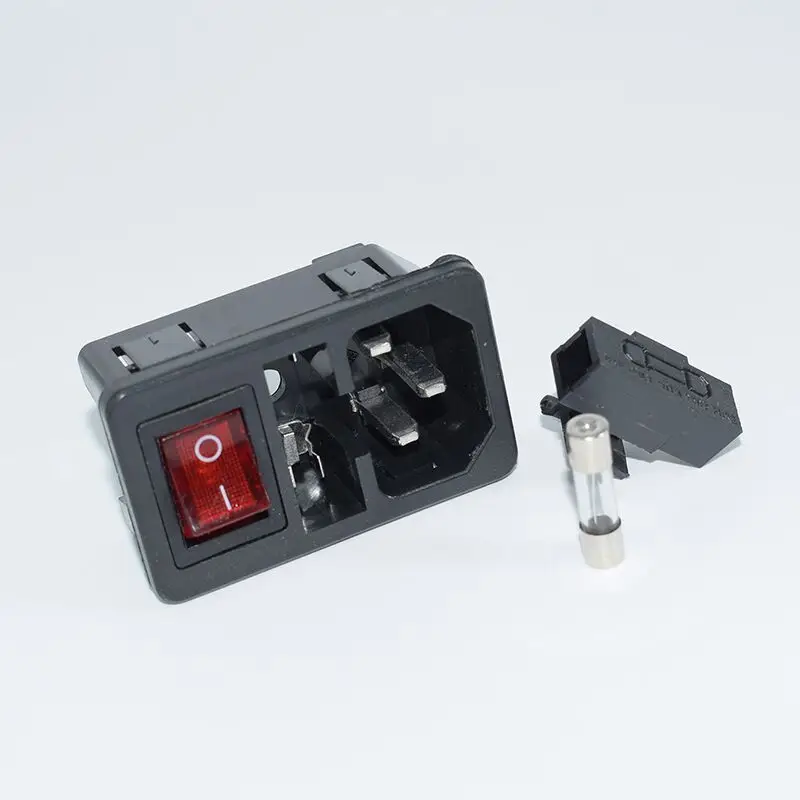 1 шт. красный светильник чехол для компьютера оборудование переключателя питания