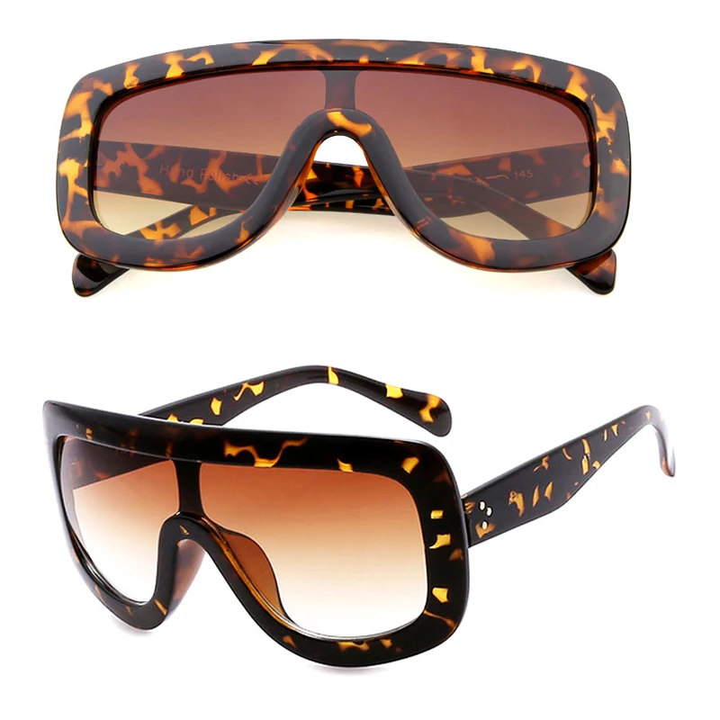 Ретро Женские Винтажные Солнцезащитные большие дизайнерские очки | Аксессуары