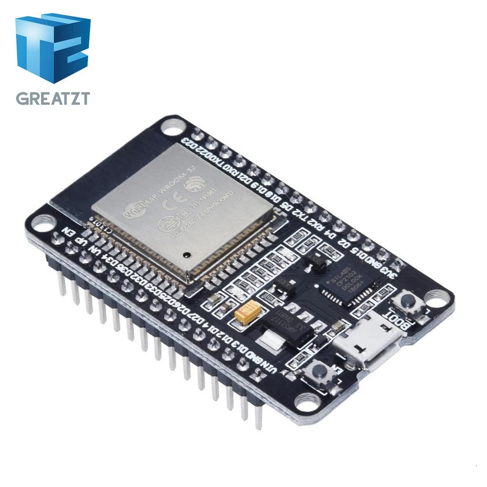 GREATZT ESP32 макетная плата WI-FI+ Bluetooth IoT умный дом ESP-WROOM-32 ESP-32 ESP-32S