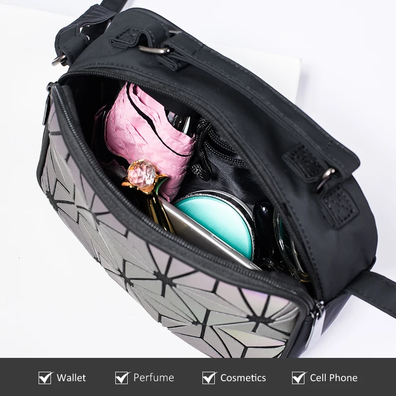 LOVEVOOK women handbags crossbody bags for 2020 fashion shoulder messenger female Flap bag PU leather geometric |