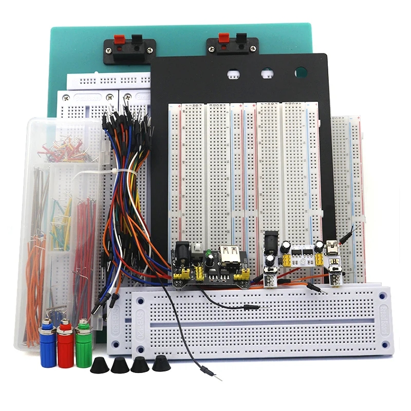 

SYB 120 400 500 830 840 1660 MB102 GL-12 Points Solderless PCB Breadboard Mini Universal Test Protoboard DIY Bread Board