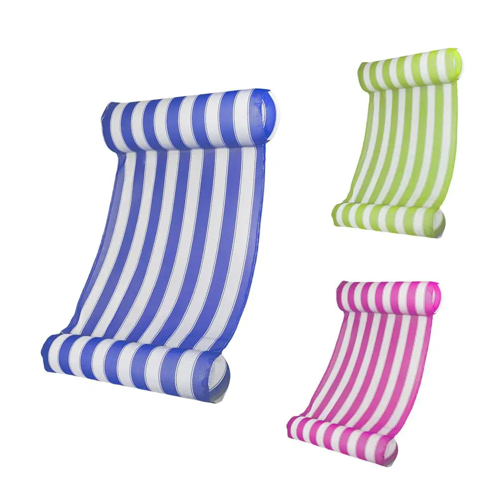 

Water Hammock Pool Lounger Float Hammock Inflatable Raft Bed Swimming Pool Air Lightweight Floating Chair Compact Portable