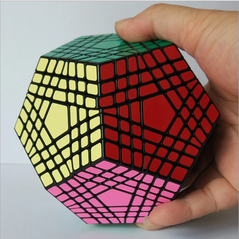 Shengshou 7x7x7 cube 7x7x7 Megaminxed Cube 7x7 куб додекаэдра shengshou Megaminxed 7x7, Магический кубик, 12-сторонние Кубик Рубика