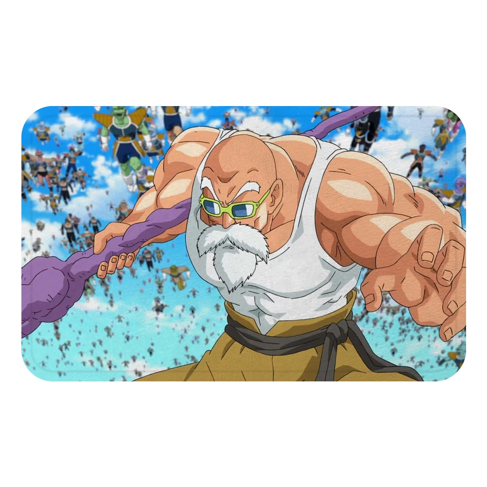 Тёмно-синий DRAGON BALL Son аниме Гоку коврик для ванной кухня ковер декоративные Противоскользящие коврики комната автомобиль пол бар ковры домашний декор для дверей подарок - Цвет: Тёмно-синий