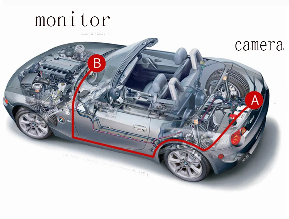 Универсальная инфракрасная камера ночного видения 12 24 В водонепроницаемая HD CMOS