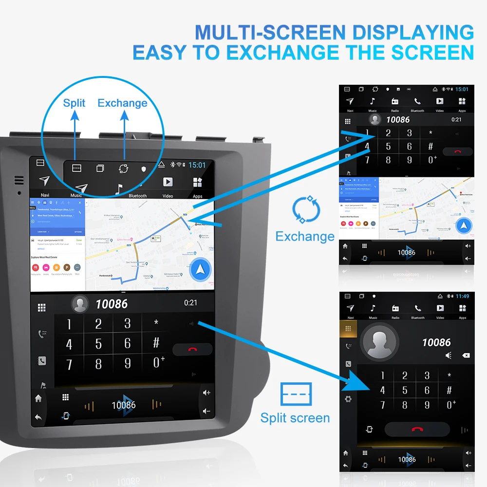 Isudar H53 Вертикальный 1 Din Android авто радио для Honda/CRV/2008-2011 gps Автомобильный мультимедийный ram 4G rom 64G DSP для модели Telsa