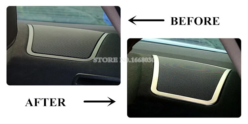 Внутренняя накладка на заднее сиденье для динамика 2 шт. BMW 7 серии F01 2009 2015|Лепнина