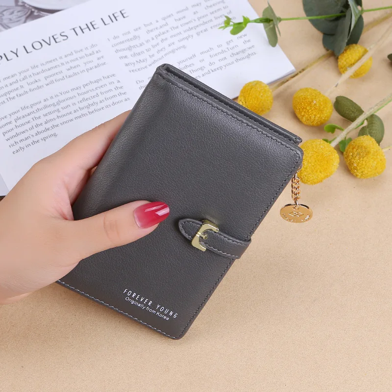 

2020 Fashion Wallet Ladies Korean Version Large-capacity Medium and Long Clutch Bag Wild Simple Zipper Buckle Card Bag