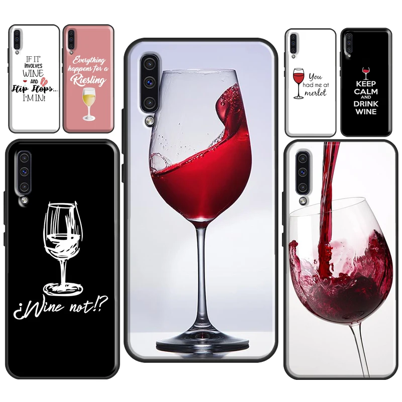 Крутой чехол для телефона с бокалом красного вина Samsung A72 A52 A42 A32 A12 A11 A31 A51 A71 A40 A50 A70
