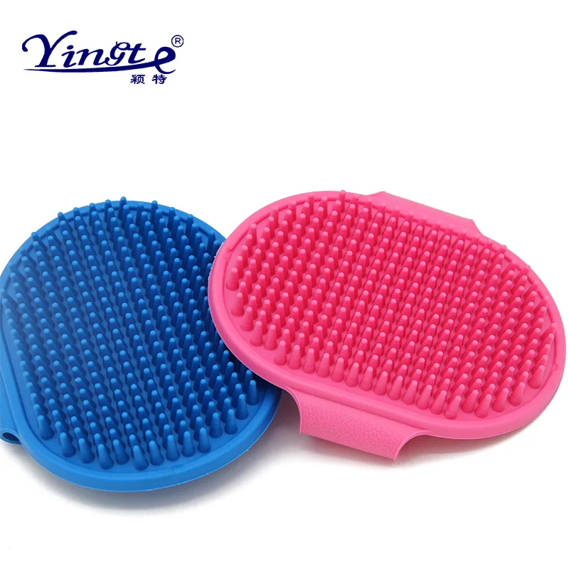 Щетка для ванной домашних животных щетка собак и кошек массажная резиновая