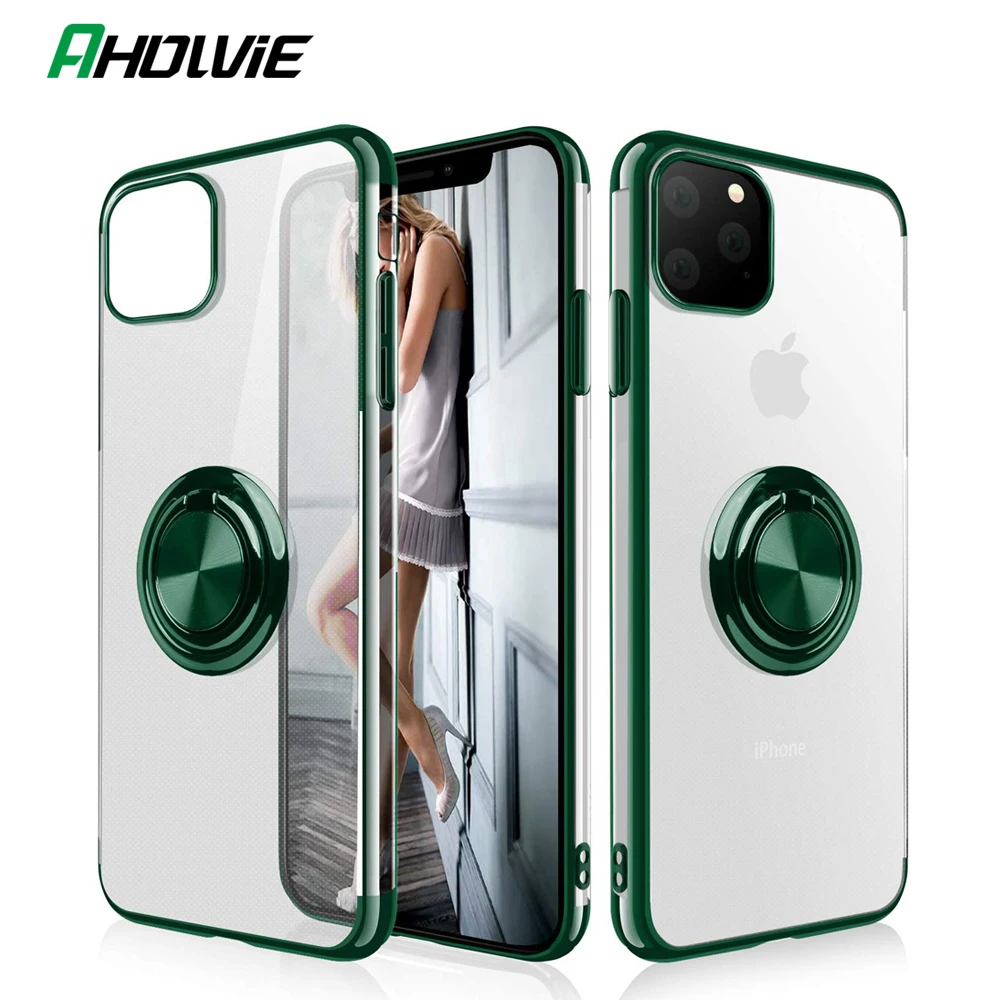 Роскошные Чехлы из ТПУ с покрытием для iPhone 11 Pro Max X XR XS мягкий силиконовый