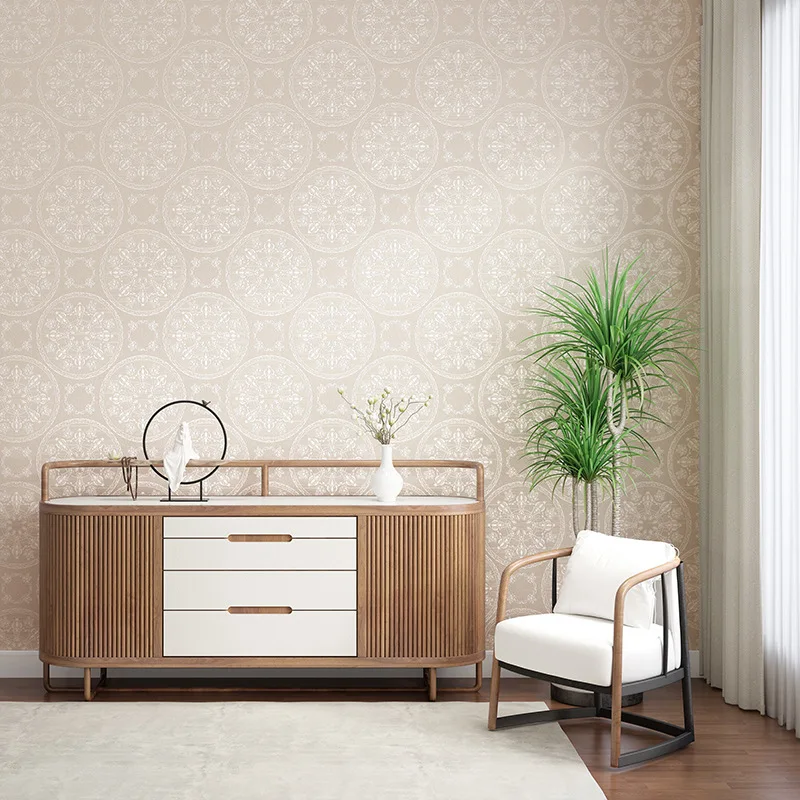 

3D Chinese AB red wallpaper bedroom living room TV background wall antique Chinese wallpaper new Chinese style