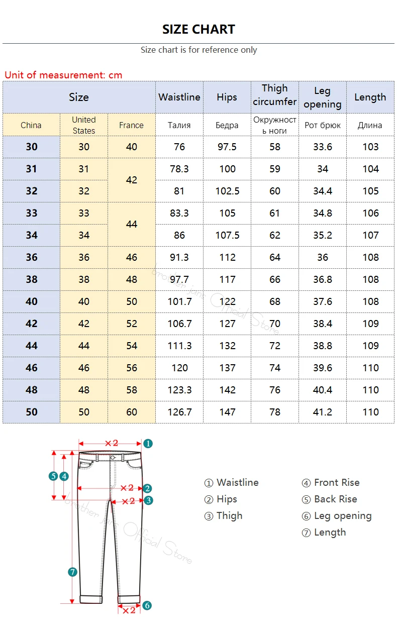 

42, 44, 46, 48 50 52