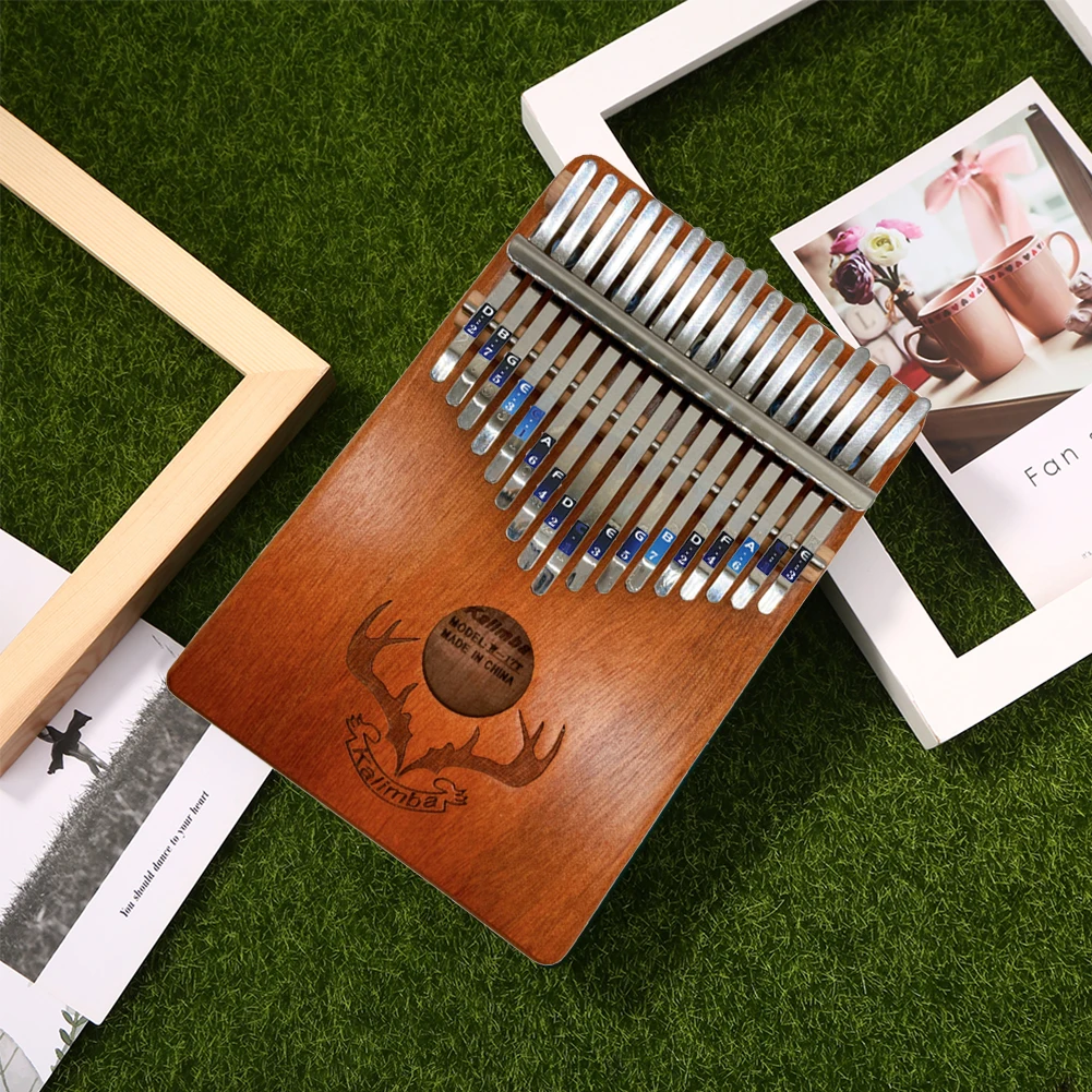 Набор деталей для рукоделия калимба мбира с 17 клавишами набор шрапнелей