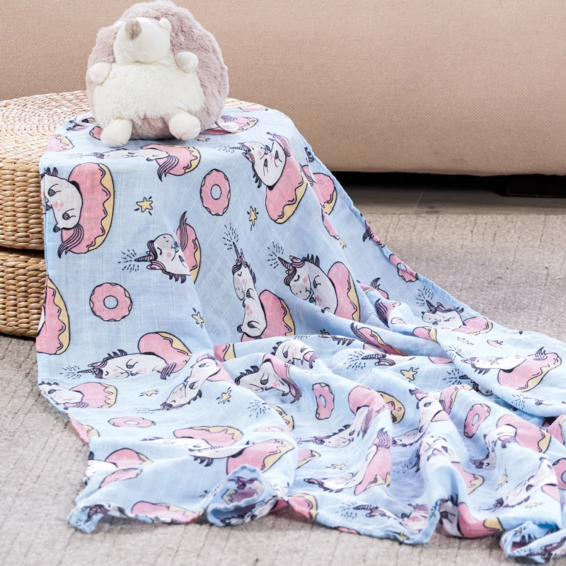 S43 Elinfant, 1 шт., муслин, хлопок, детские пеленки, мягкие одеяла для новорожденных, для ванной, марля, для младенцев, накидка для сна, чехол для коляски, игровой коврик - Цвет: S43