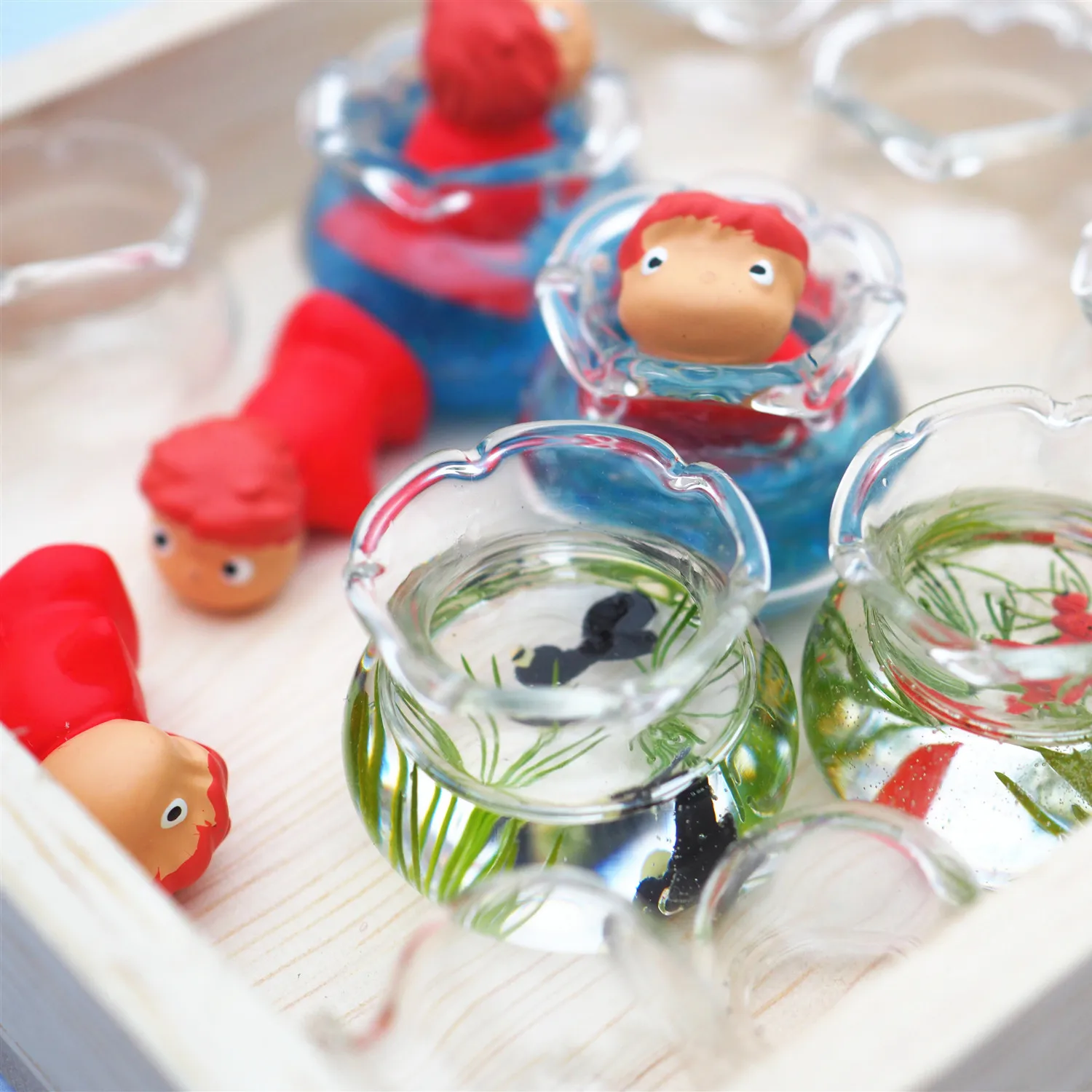 5 шт. прозрачные подвески для аквариума из смолы|Ювелирная фурнитура и