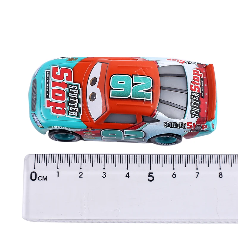 

Disney Pixar Racing 2 Racing 3 95 Lightning McQueen Over Green 92 Car Metal Alloy Boy Children's Toy Christmas Gift