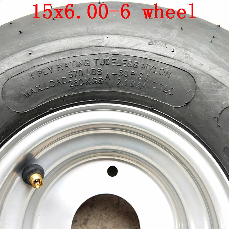 Высококачественное и репутационное колесо 15X6.00 6 подходит для 168CC колесный обод