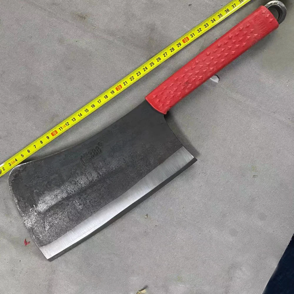 

XYj Kitchen Chef-Tool Handmade Forged Chopping Knife Heavy-Duty Ultra-Sharp Slaughter Butcher Knife Anti-Rust Durable Cutlery