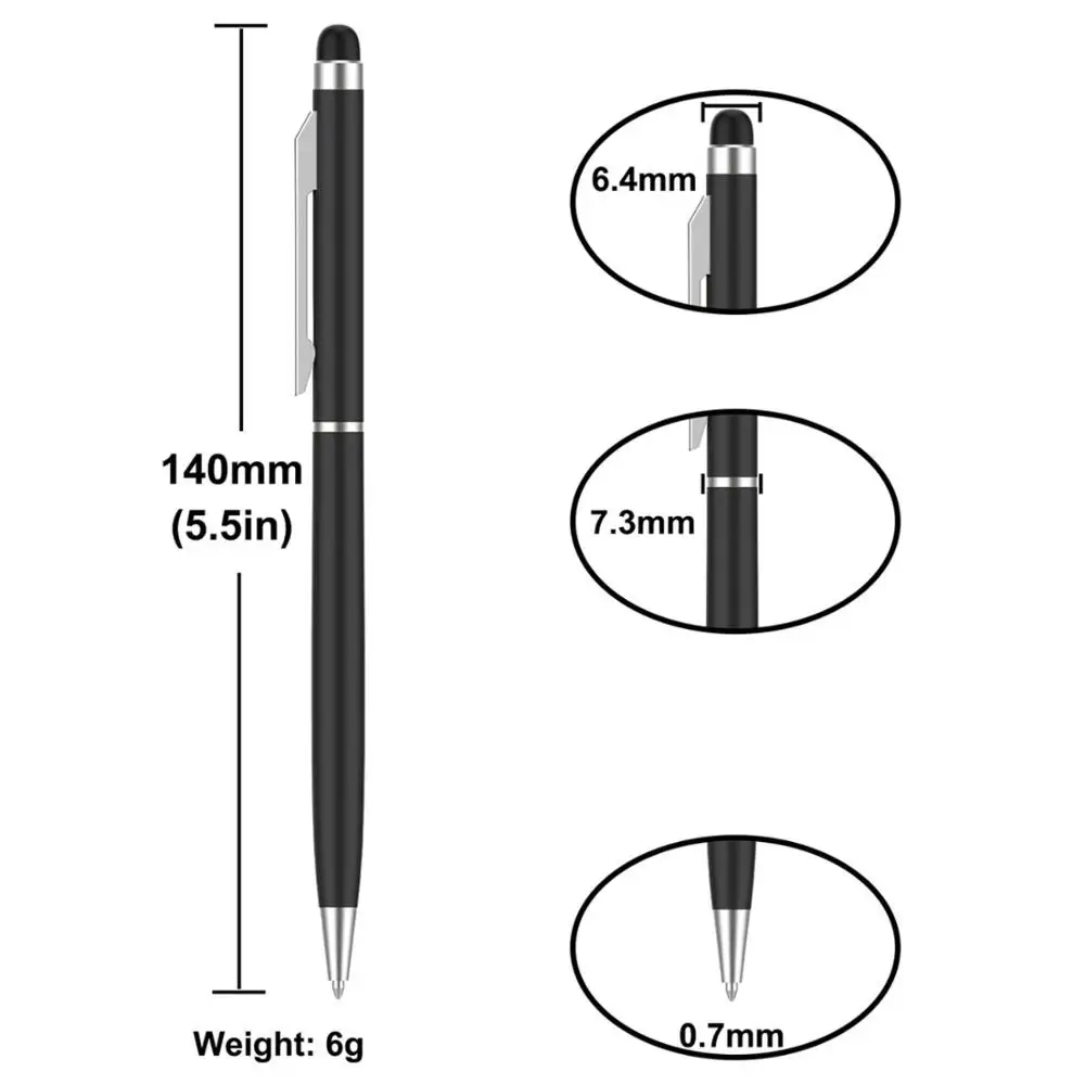 Стилус для сенсорного экрана Емкостный Универсальный стилус шариковая ручка