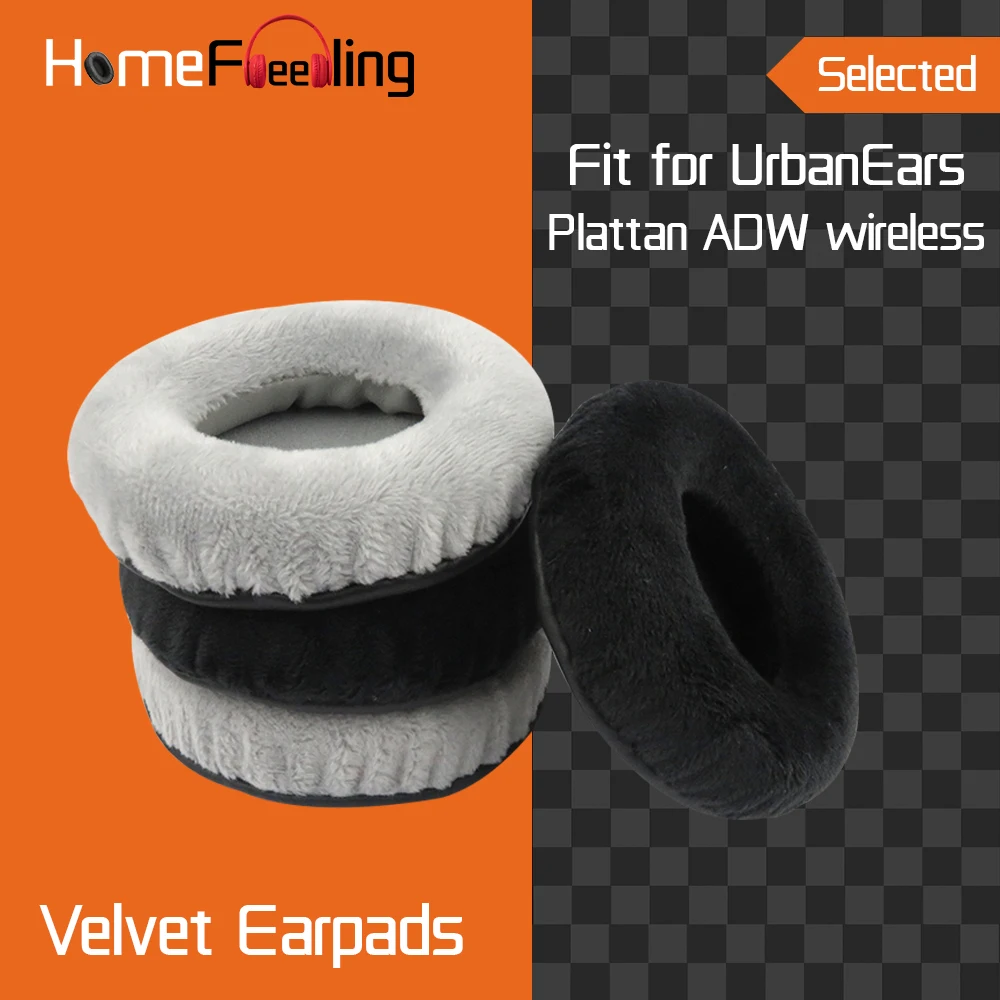 

Homefeeling Earpads for UrbanEars Plattan ADW wireless Headphones Earpad Cushions Covers Velvet Ear Pad Replacement