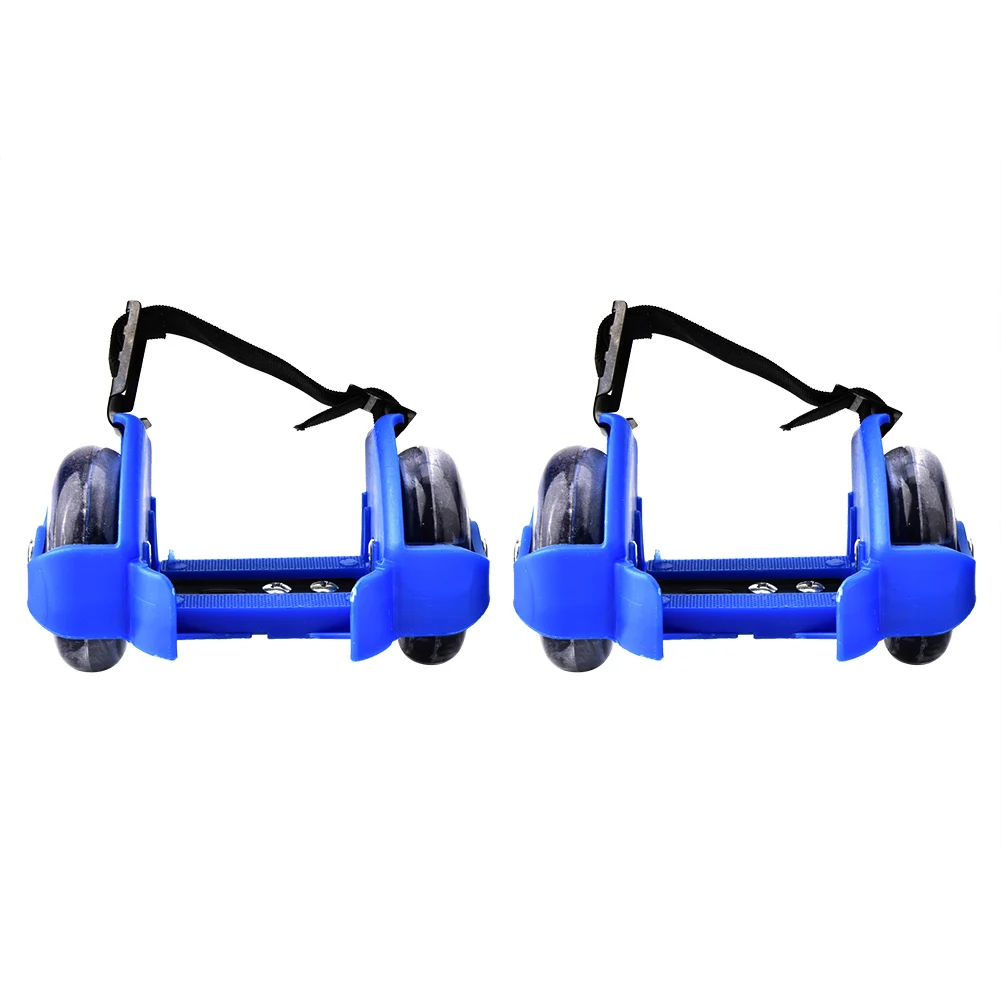 Игрушки 1 пара красочные мигающие ролики Вихрь шкив вспышки колеса пятки