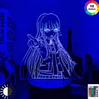 Светодиодная настольная лампа Danganronpa Kyoko Kirigiri, акриловый светильник для украшения комнаты, подарок для детей