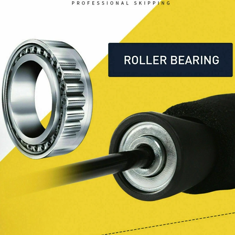 

Adjustable Bearing Rope Skipping, Professional Fitness Training, Weight Loss Rope Skipping, Portable Sports