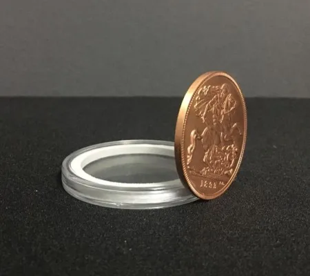 Королева Виктория древняя монета (медь диаметр 3 8 см) магические трюки волшебник