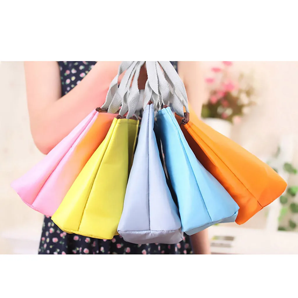 Сумка для завтрака 2020 Новая мода детей женщин и мужчин теплоизоляционная