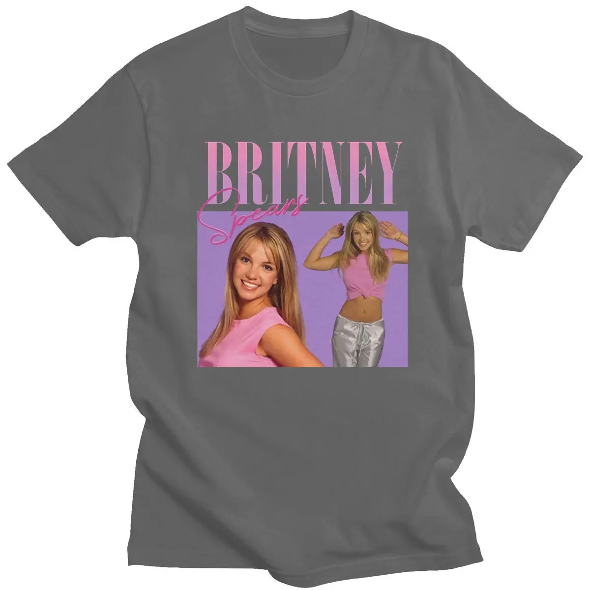 Новая стильная Красивая фотопечать Britney Spears популярная забавная футболка
