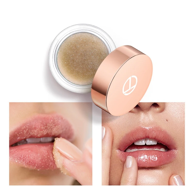 Скраб для губ отшелушивающий стойкий увлажняющий гладкий осветления губ|Губы| |