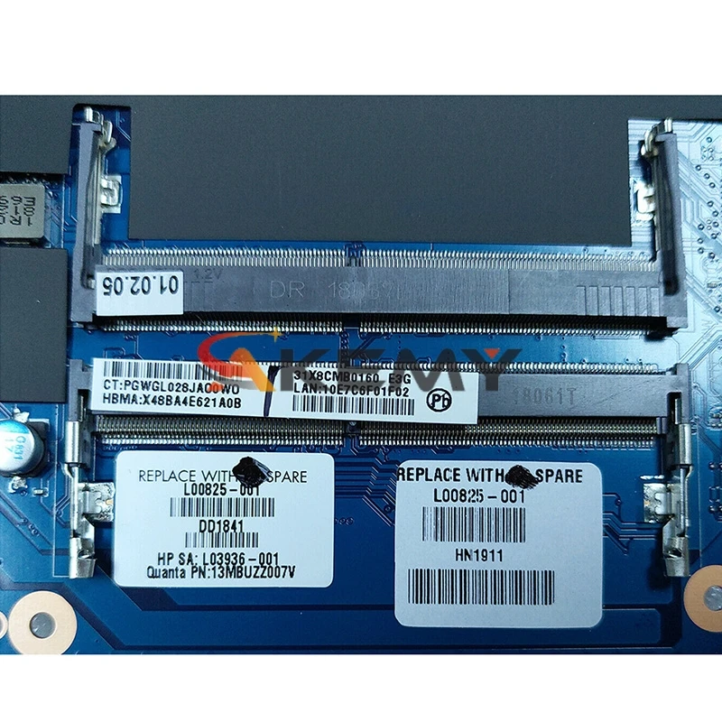 

For HP ProBook 450 G5 470 G5 430 G5 Motherboard i5-8250U DA0X8CMB6E0 L00824-001 L00824-501 L00824-601 Tested working