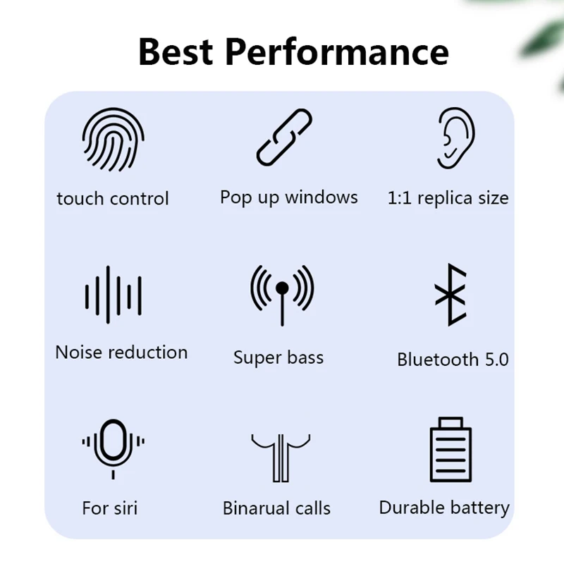 Оригинальные наушники i90000 TWS Air2, беспроводная Bluetooth гарнитура, спортивные наушники, стерео наушники для всех мобильных устройств airpoc