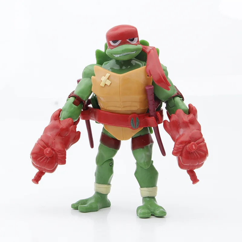 6 шт. игрушечные фигурки Черепашки ниндзя из фильма хамато Йоши|Игровые и