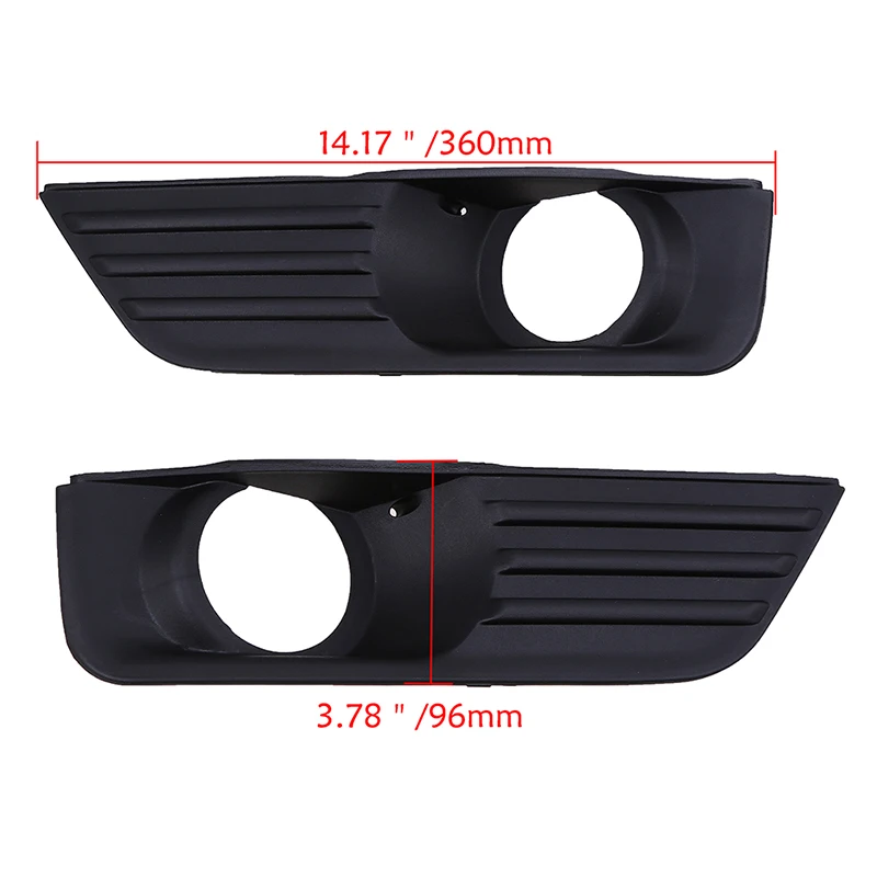 Posbay левая/правая сторона авто передний бампер Нижняя решетка противотуманный