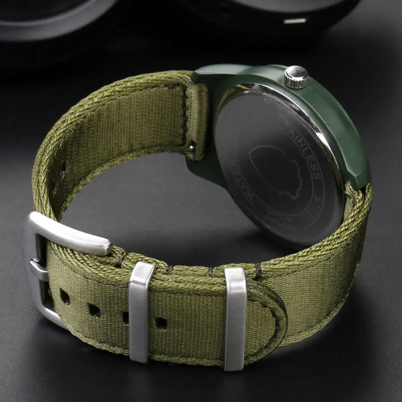 

20mm 22mm Nylon Strap Canvas Men Sport Replacement Band Bracelet For Samsung S3 Huawei Watch GT 2 Pro 46mm Amazfit GTR 47mm