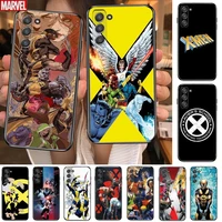 marvel x man phone cover hull for samsung galaxy s6 s7 s8 s9 s10e s20 s21 s5 s30 plus s20 fe 5g lite ultra edge