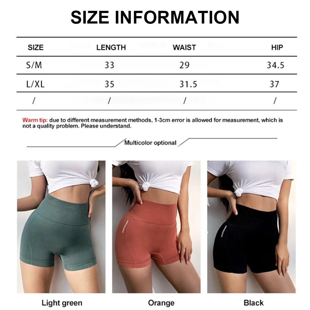 

High Waist Workout Shorts Vital Seamless Fitness Yoga Shorts Scrunch Butt Yoga Running Shorts Sport Women Gym Leggings Tights