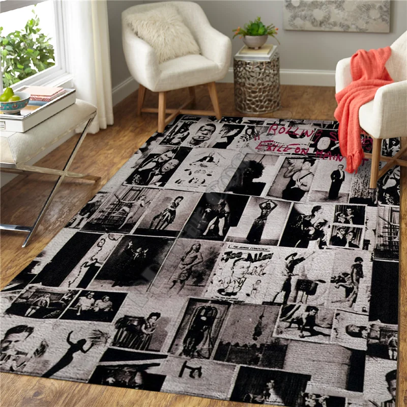 

2PAC Tupac 3D Printed Carpet Mat for Living Room Doormat Flannel Print Bedroom Non-slip Floor Rug 03