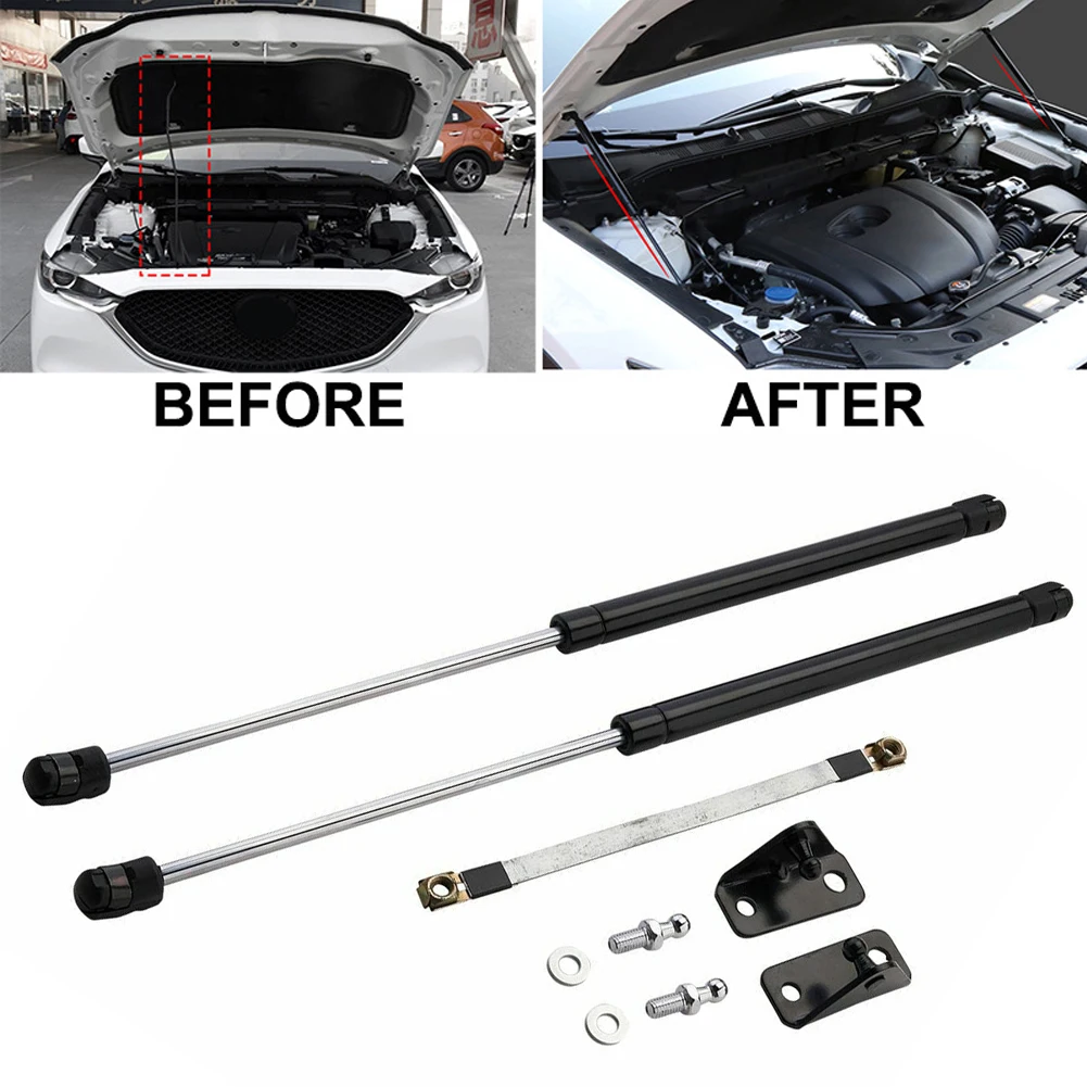 1 пара кронштейн крышка двигателя металлический пружинный амортизатор