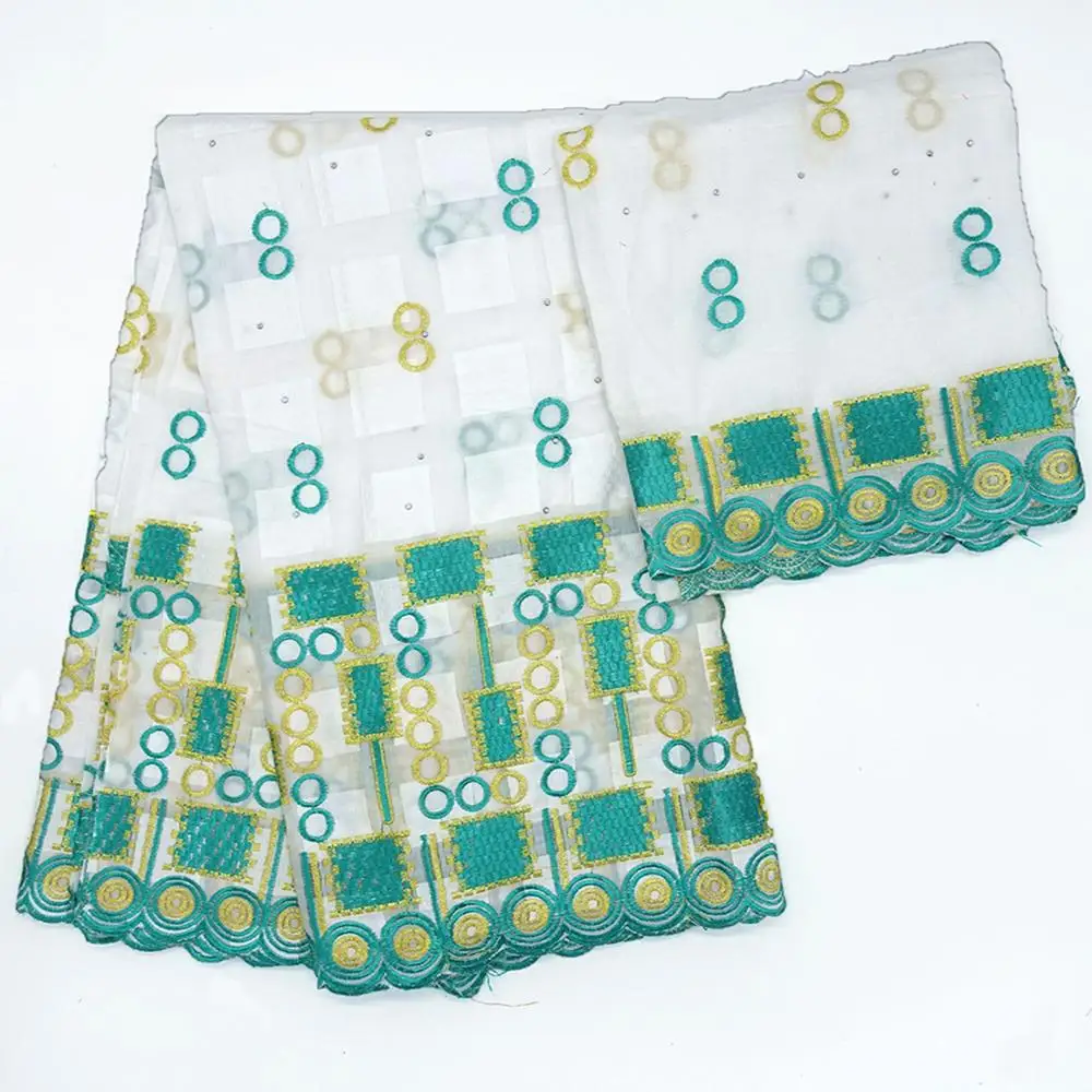 Новый дизайн Лидер продаж нигерийская кружевная ткань модное Африканское