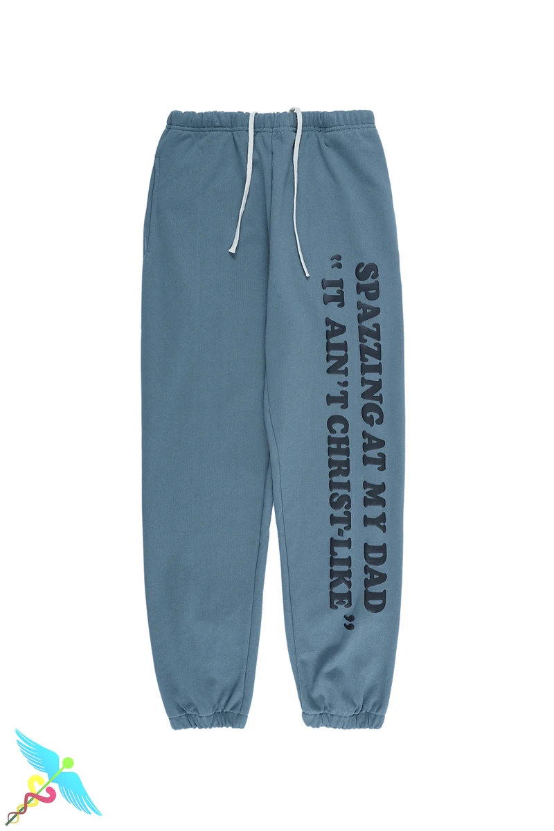 

Спортивные штаны KANYE WEST с изображением Иисуса царя, мужские и женские штаны с изображением Иисуса царя, «Это не Христос», штаны с принтом лог...