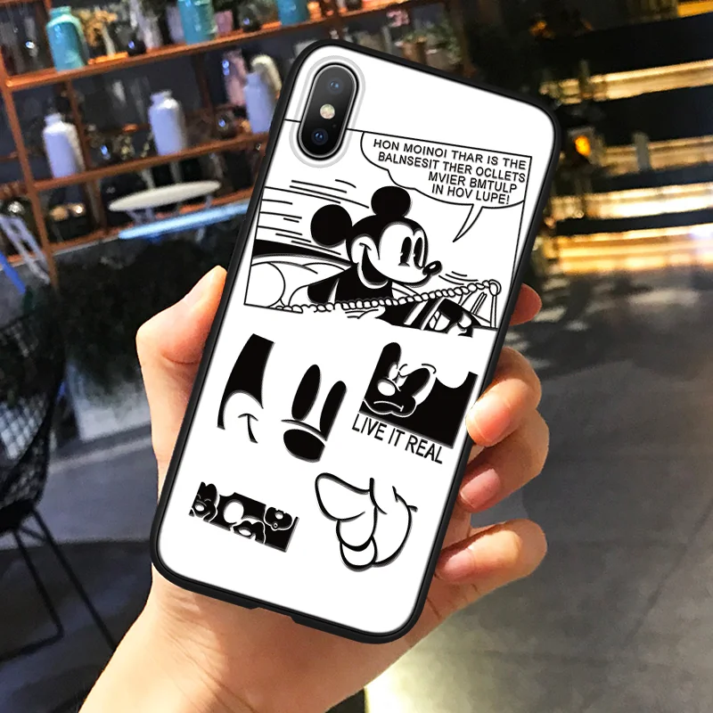 mhmouse 3D с тиснением и изображением из мультфильмов чехол для huawei Коврики 30 Lite 10 20 P20 P30 Pro Honor 9X8X10 Lite 20i 10i PSmart Y6 Y7 Pro Y9 Prime чехол - Цвет: mhmouse
