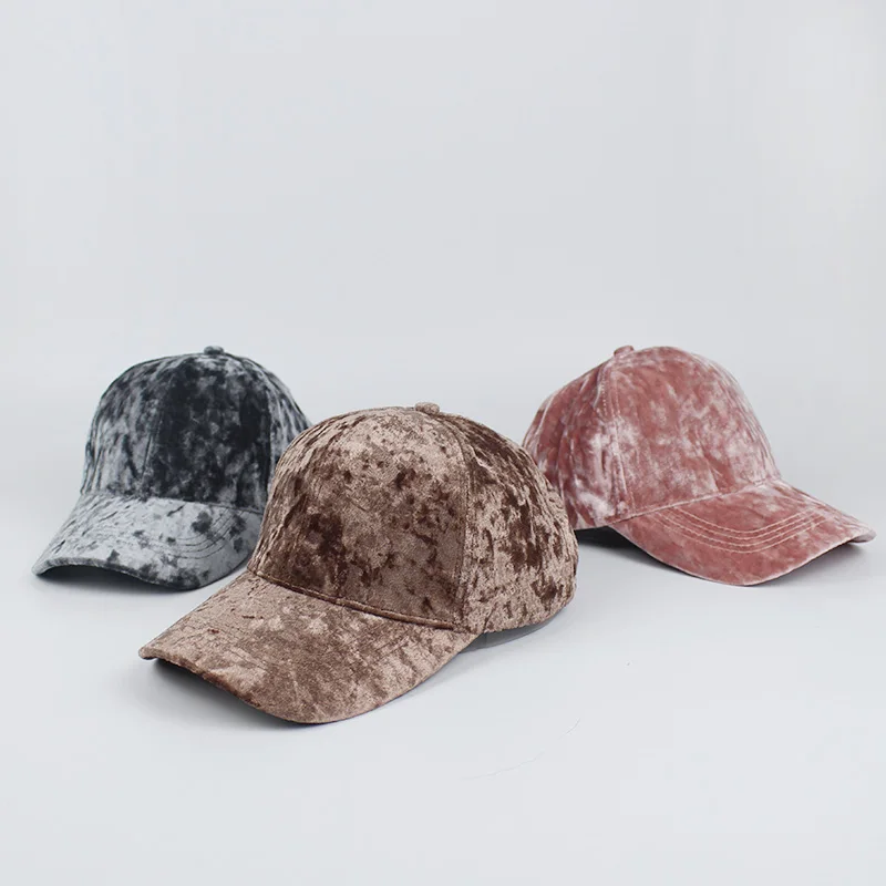 Бейсболка из искусственного бархата для мужчин и женщин модная зимняя