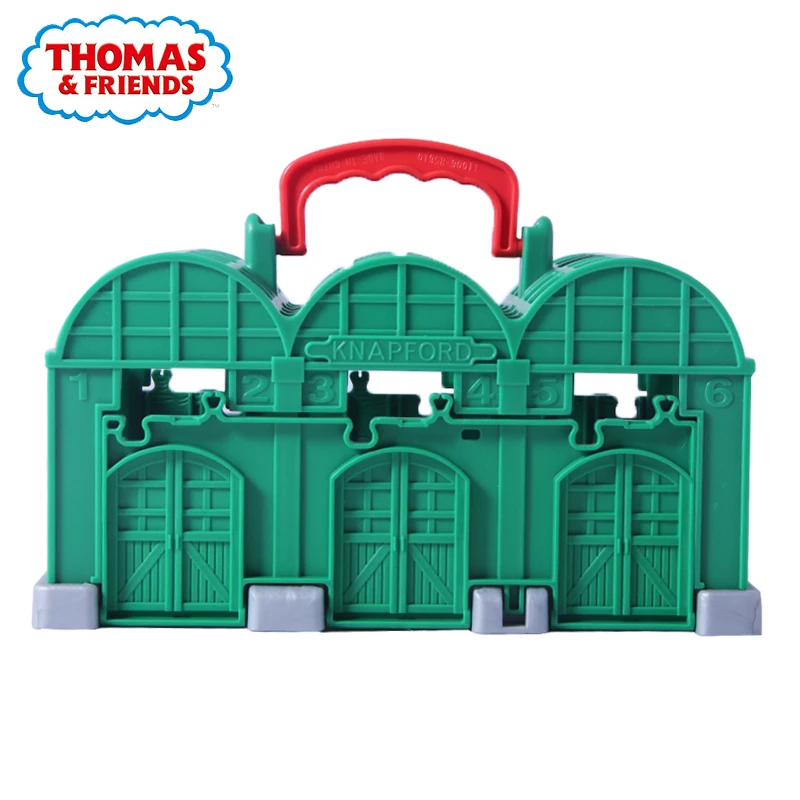 Оригинальный Бренд Thomas and Friends Knapford Station Игрушечная модель железнодорожного трека