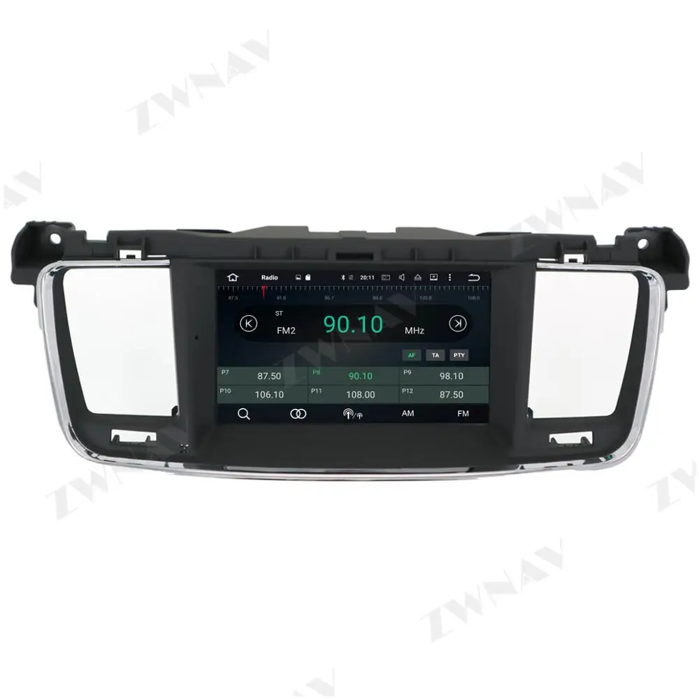 PX6 4 + 64 ГБ Android 10 0 экран автомобильный DVD стерео Мультимедийный Плеер для PEUGEOT 508