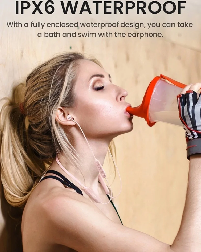 Picun X3 Bluetooth наушники IPX6 Водонепроницаемый с защитой от пота Спорт Бег